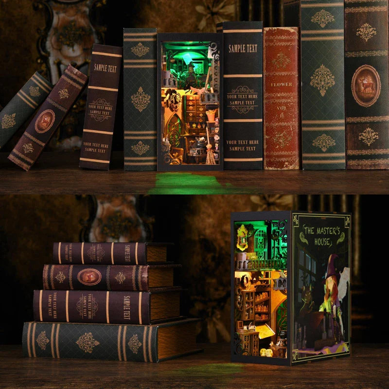 Kit de Book Nook Casa Mágica del Maestro