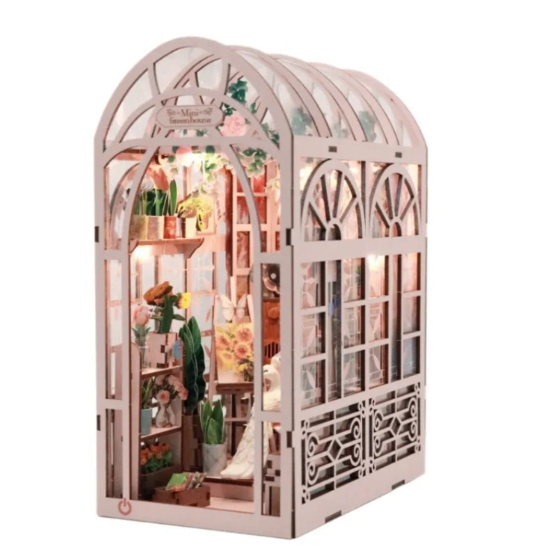Book Nook - Mini Invernadero Sala de Flores