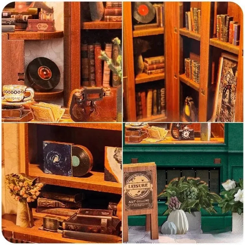 Kit de Book Nook «Momentos en el tiempo»