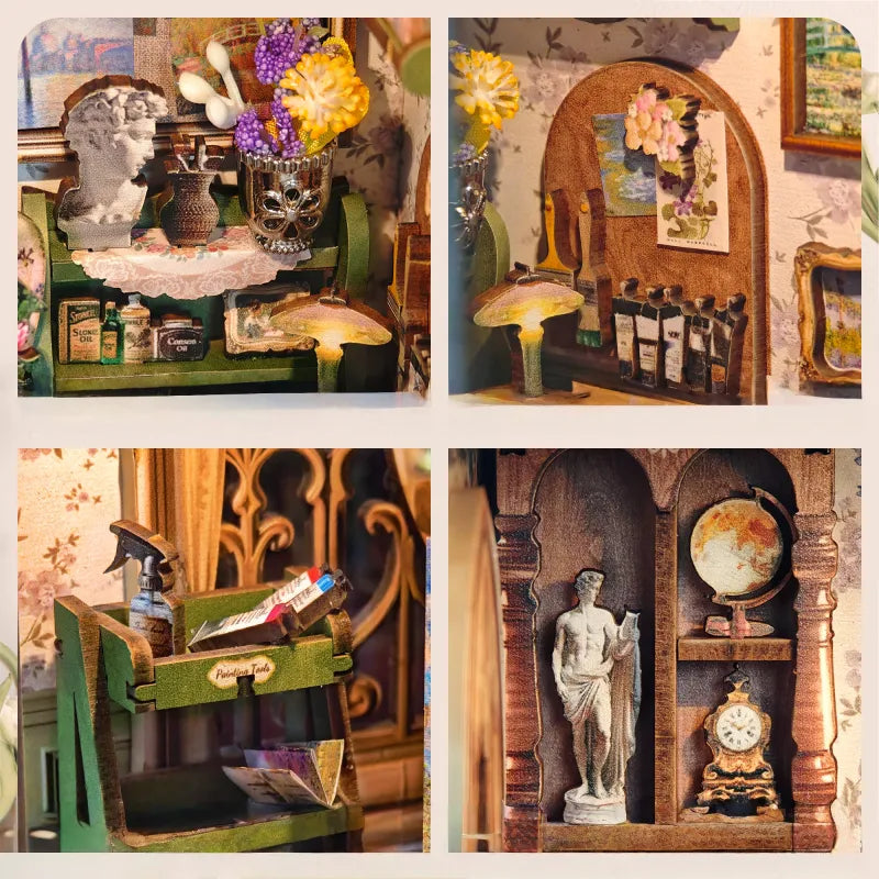 Book Nook - Impresión de Monet