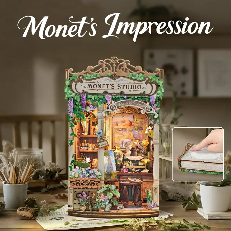 Kit de Book Nook «Impresión» de Monet