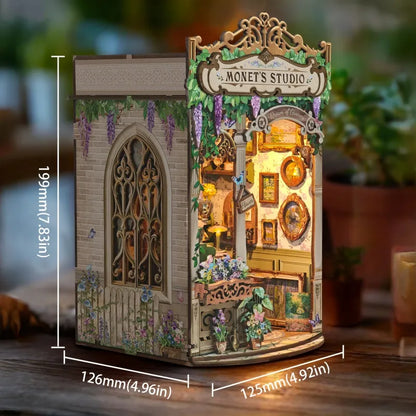 Book Nook - Impresión de Monet