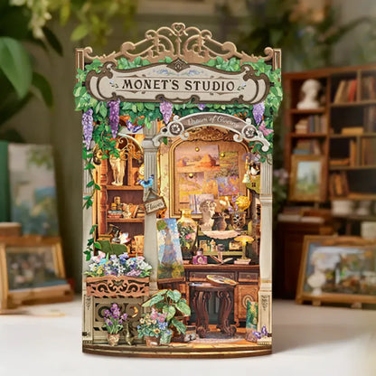 Book Nook - Impresión de Monet