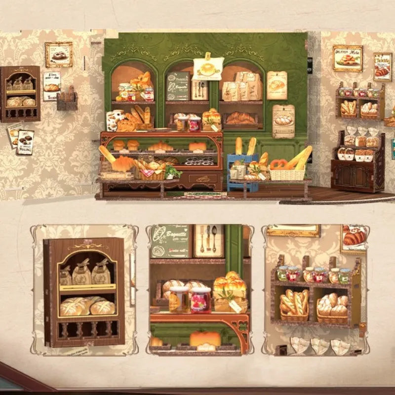 Kit de casa en miniatura Mrs. Hunt Bakery