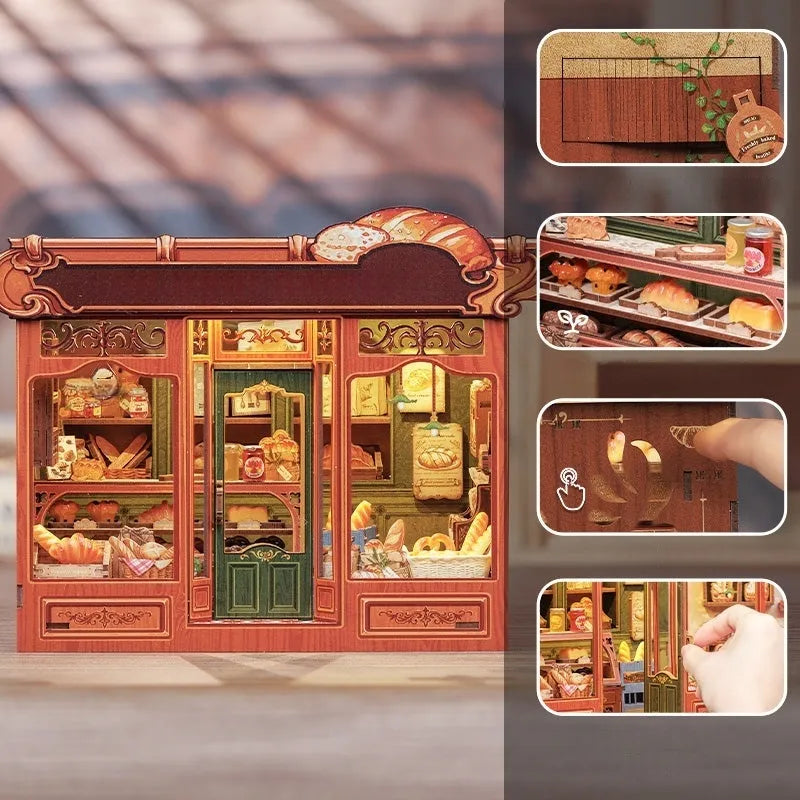 Kit de casa en miniatura Mrs. Hunt Bakery