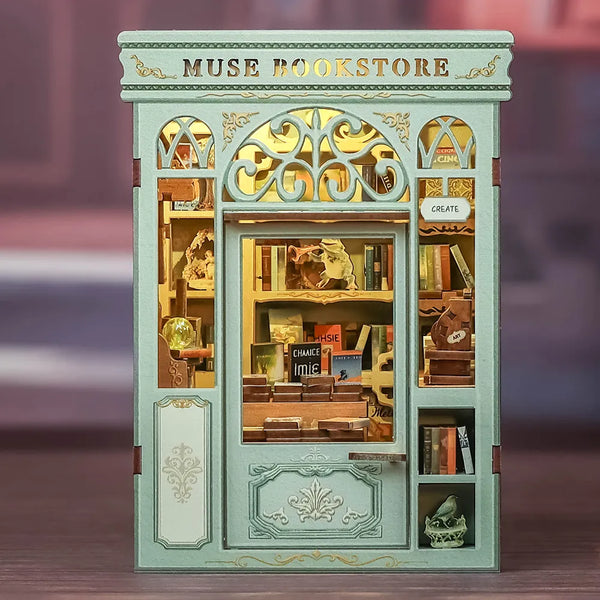 Kit de Book Nook de Librería Muse