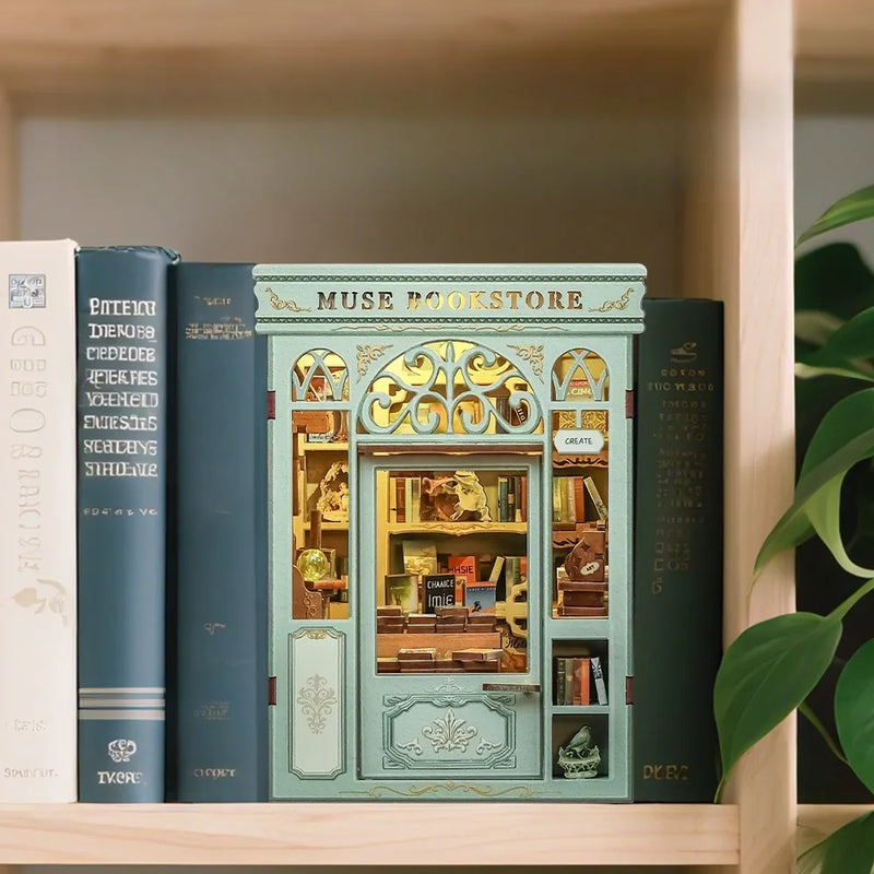Kit de Book Nook de Librería Muse