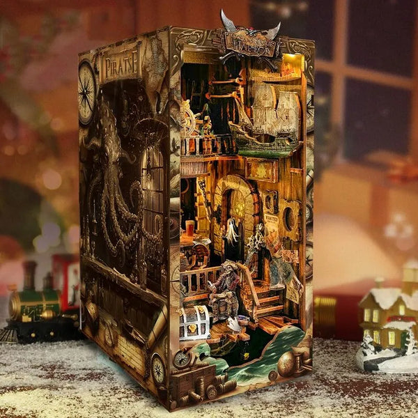 Kit de Book Nook «Barco fantasma del Nuevo Mundo»