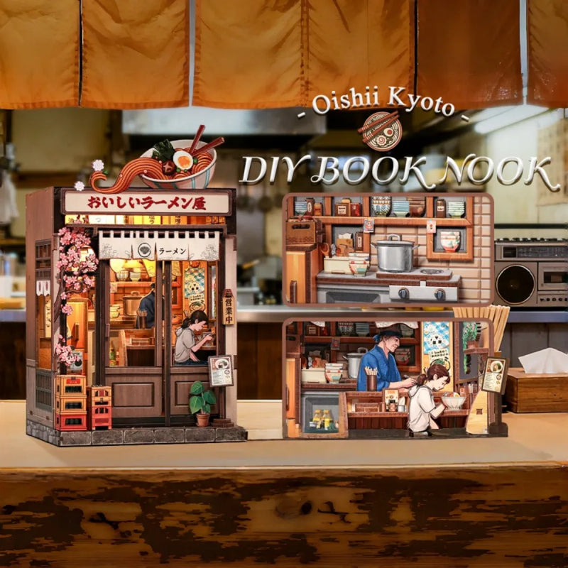 Kit de Book Nook Oishii Kyoto