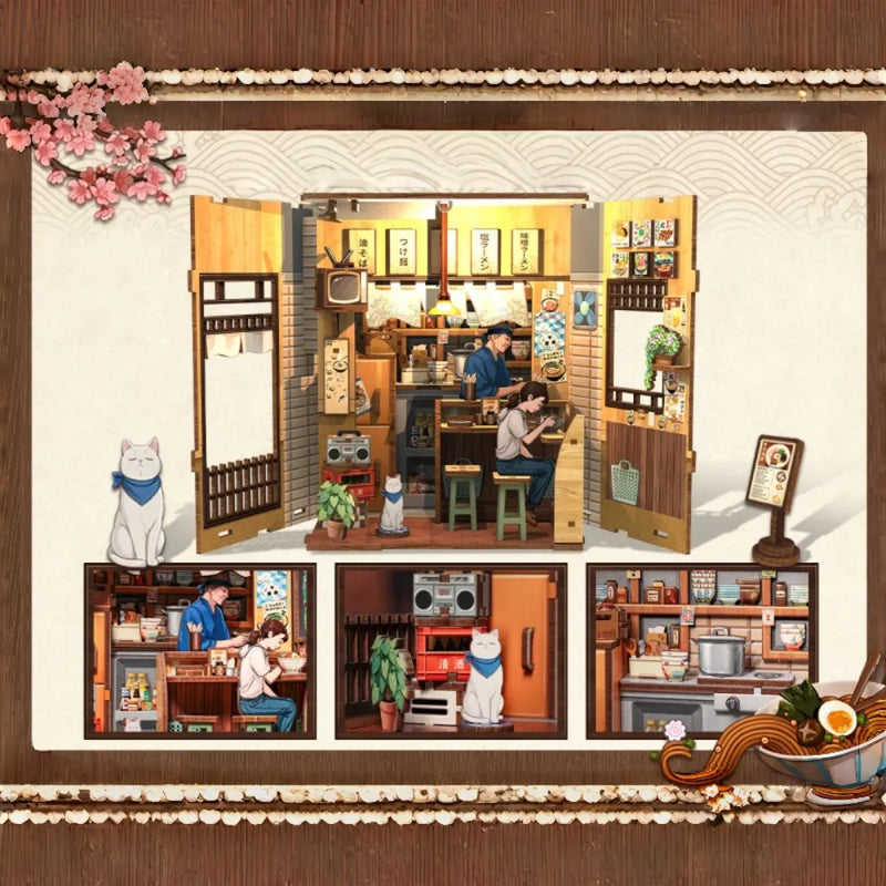 Kit de Book Nook Oishii Kyoto