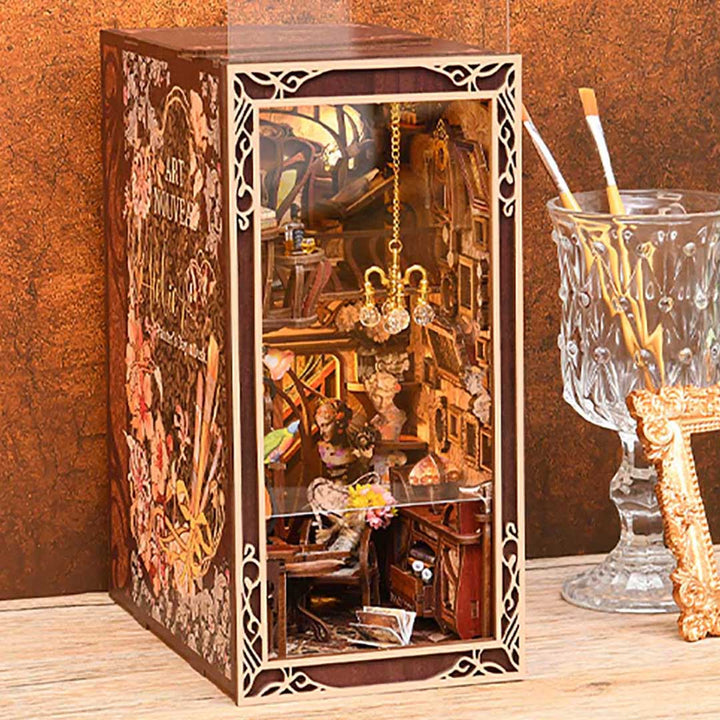 Kit de Book Nook «El día del pintor al anochecer»