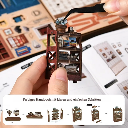 Book Nook - Sala de lectura con pérgola