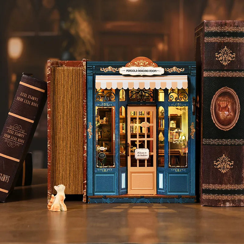 Book Nook - Sala de lectura con pérgola