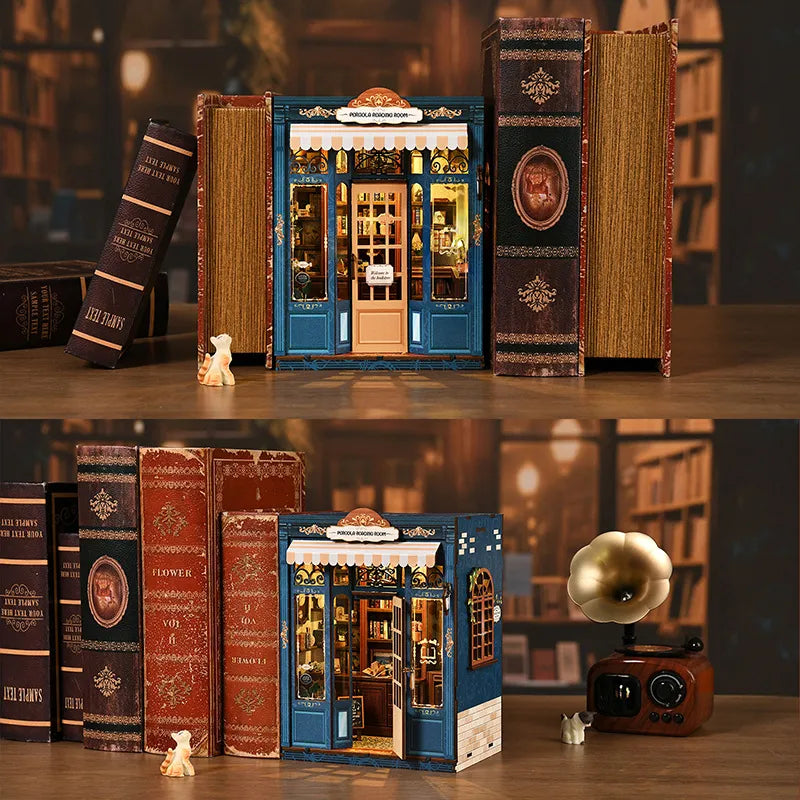 Book Nook - Sala de lectura con pérgola