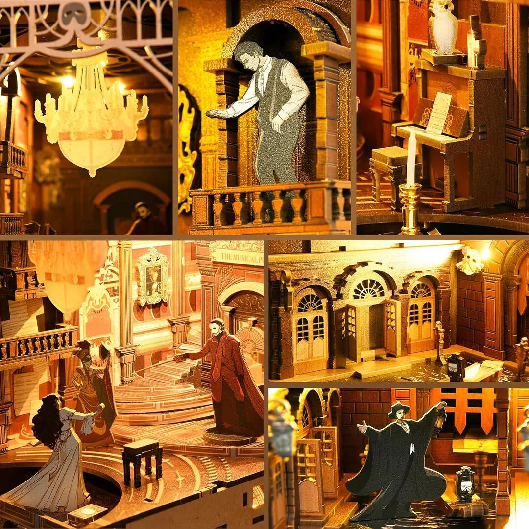 Book Nook - Fantasma de la Ópera