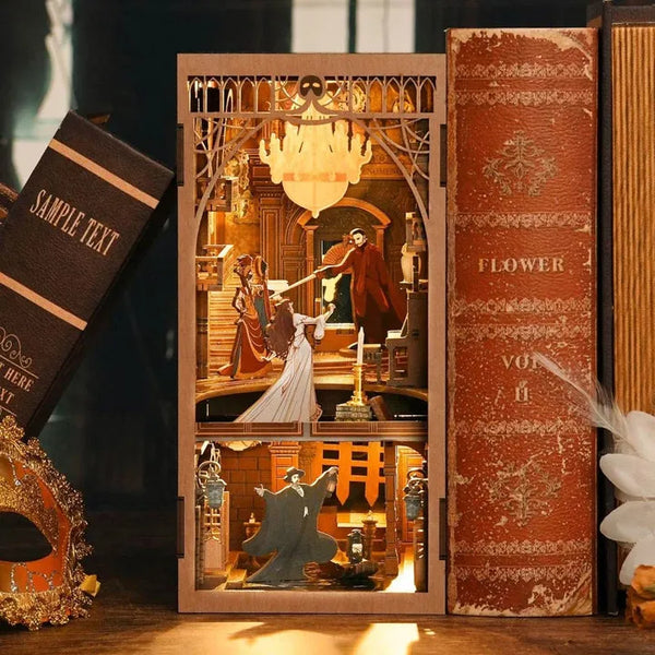 Kit de Book Nook El Fantasma de la Ópera