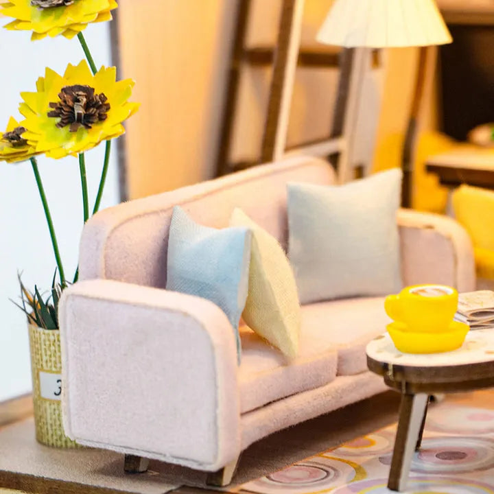 Kit de Book Nook Loft Rosa