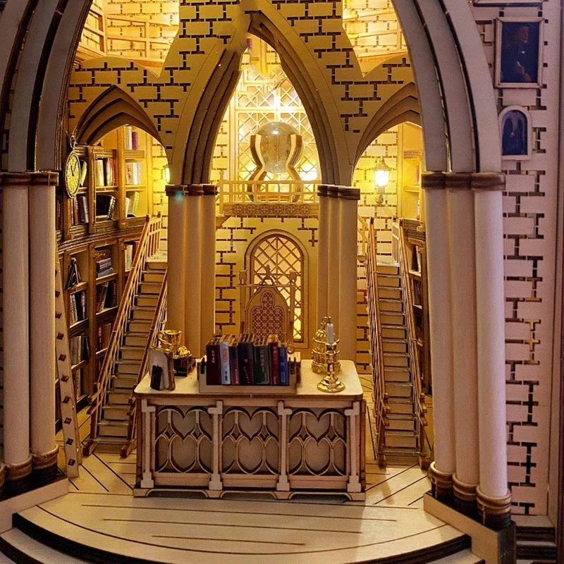 A study filled with magical objects