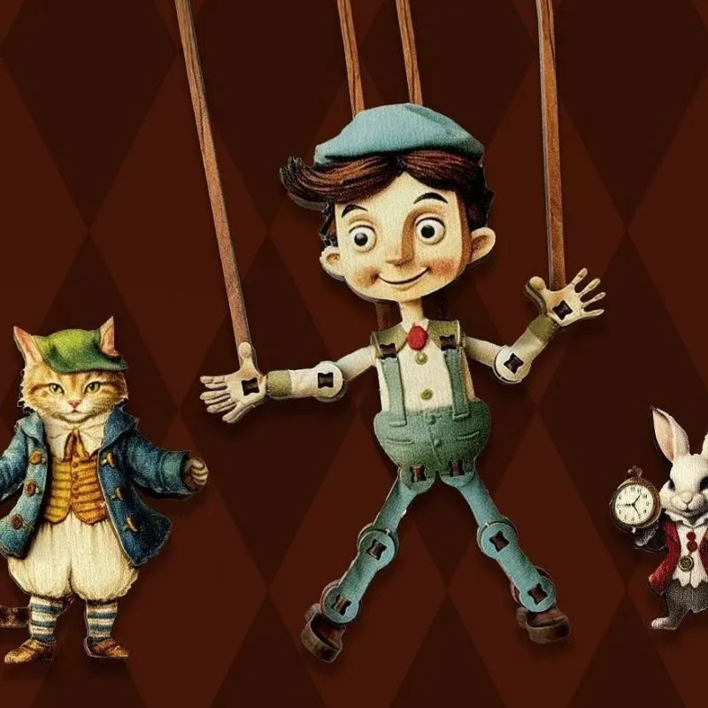 Kit de Book Nook «El libro de aventuras de Puppet»