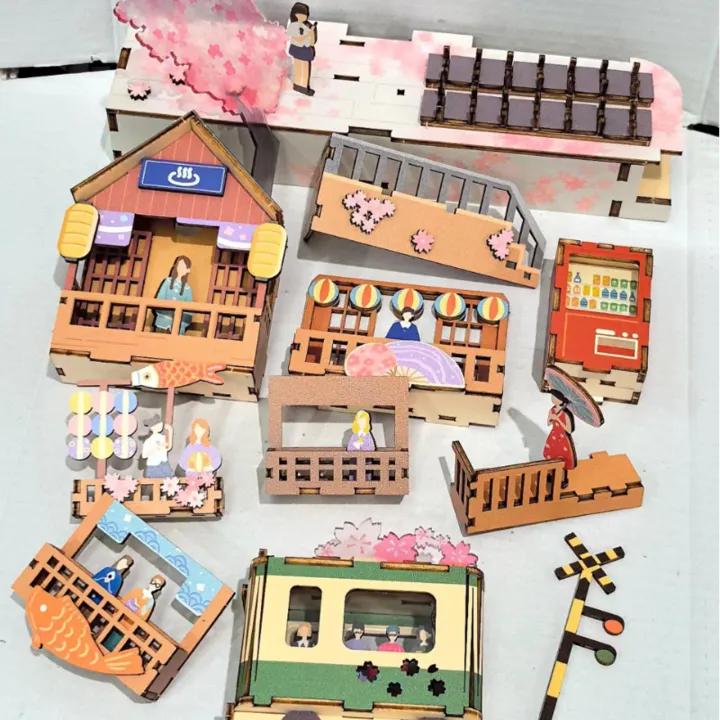 Kit de Book Nook Sakura Bazaar