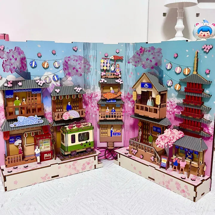 Kit de Book Nook Sakura Bazaar
