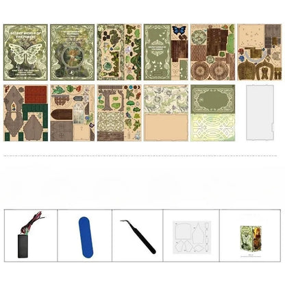 Book Nook - Mundo secreto del bosque