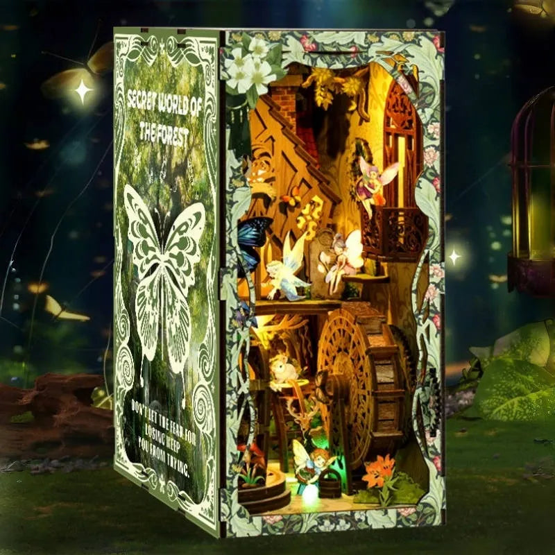 Kit de Book Nook «El mundo secreto del bosque»