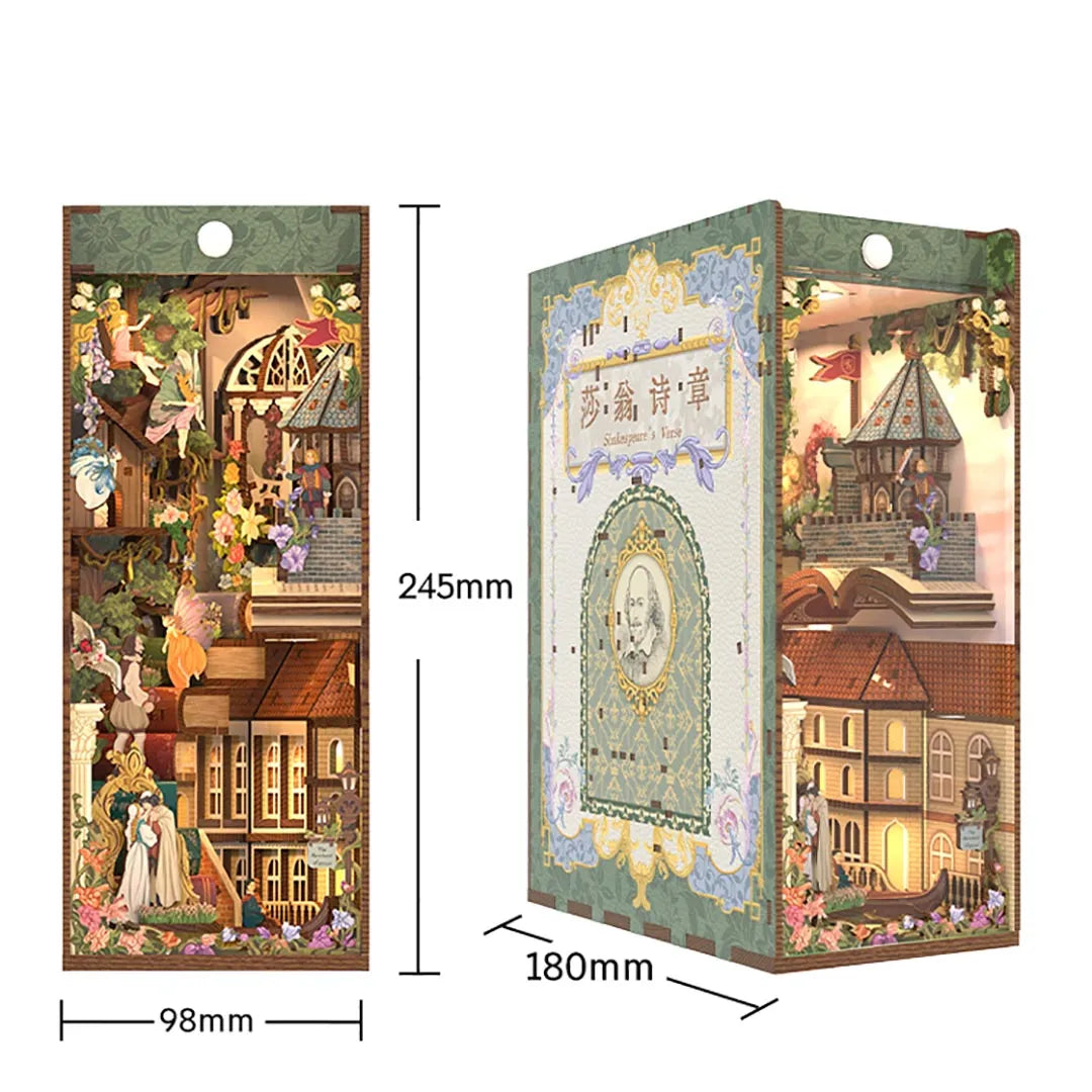 Book Nook - Verso de Shakespeare