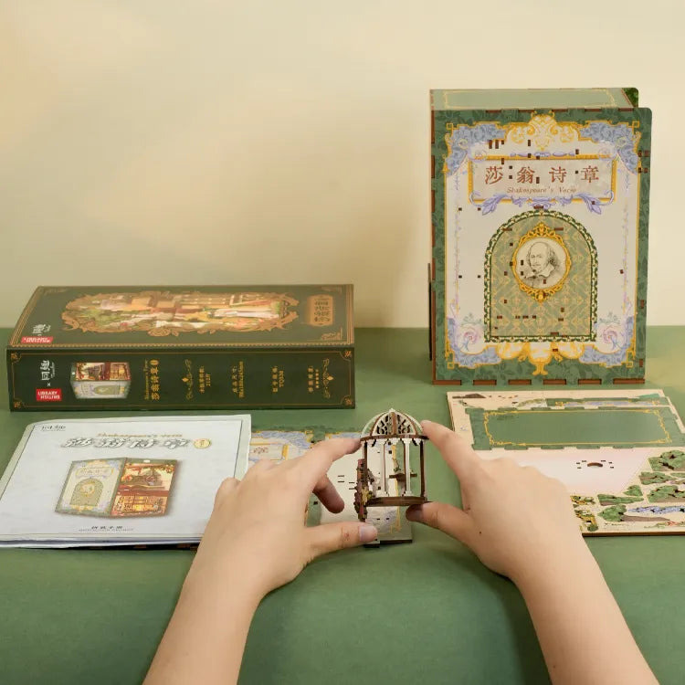 Book Nook - Verso de Shakespeare