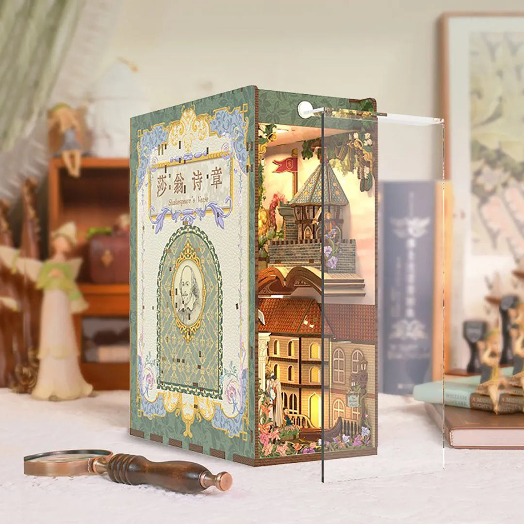 Book Nook - Verso de Shakespeare