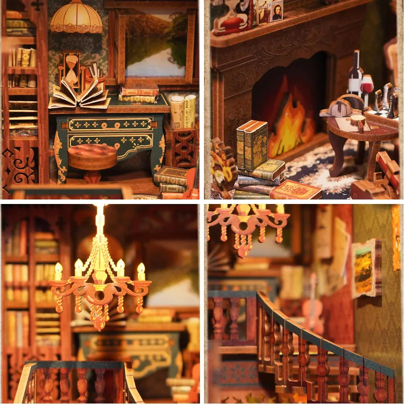 Kit de Book Nook de la Agencia de Detectives Sherlock Holmes