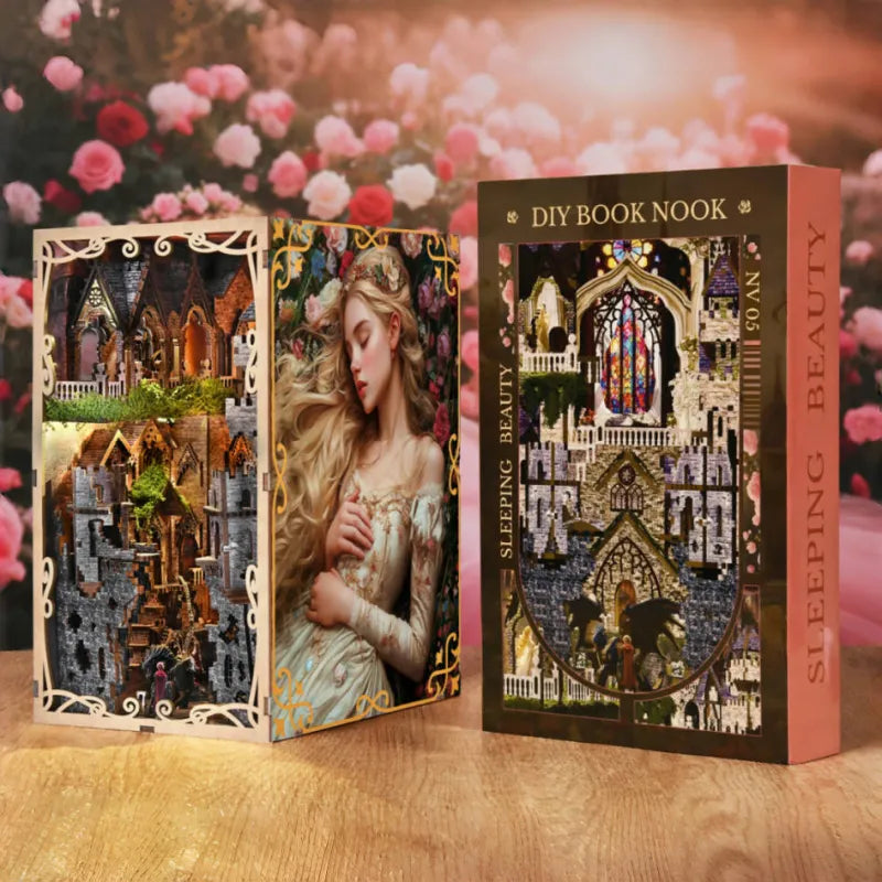 Kit de Book Nook de La Bella Durmiente