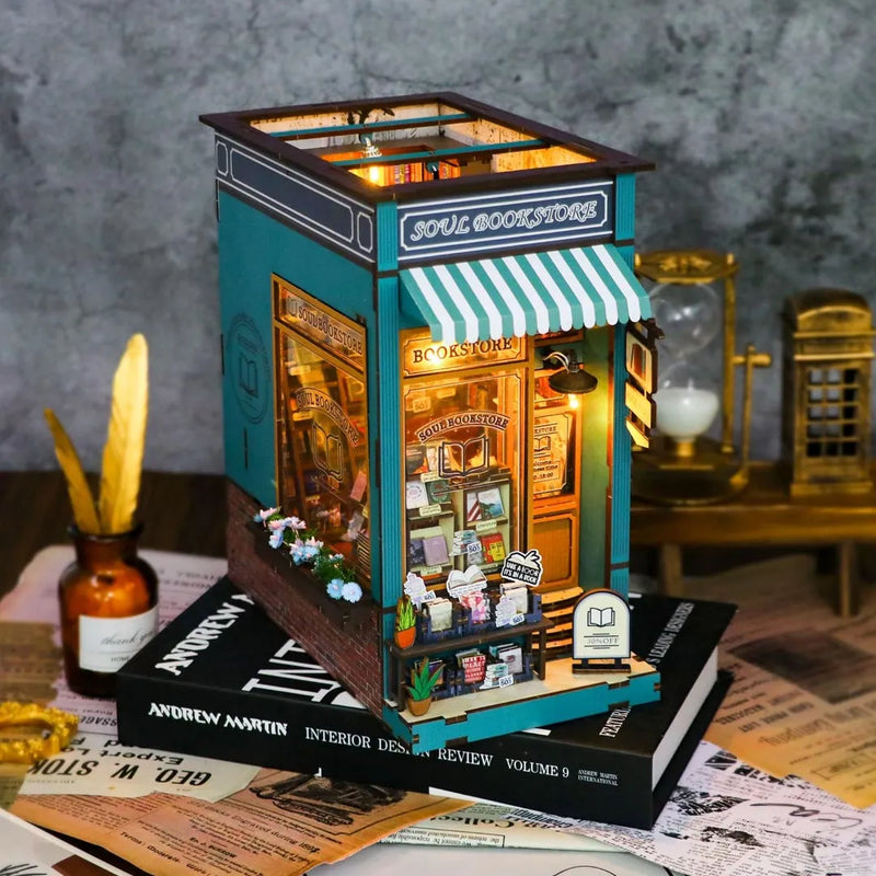 Kit de Book Nook de Librería del Alma