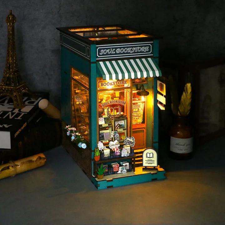 Kit de Book Nook de Librería del Alma