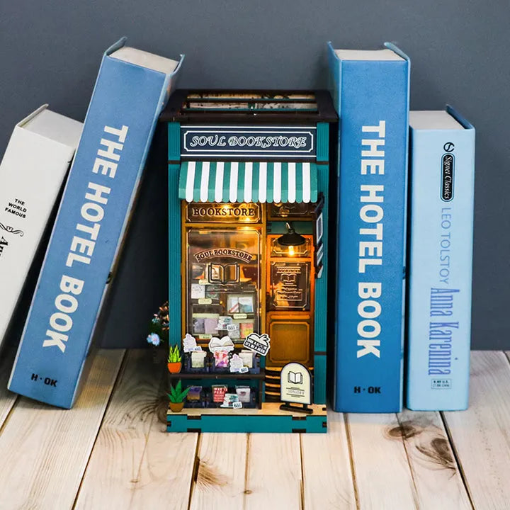 Kit de Book Nook de Librería del Alma