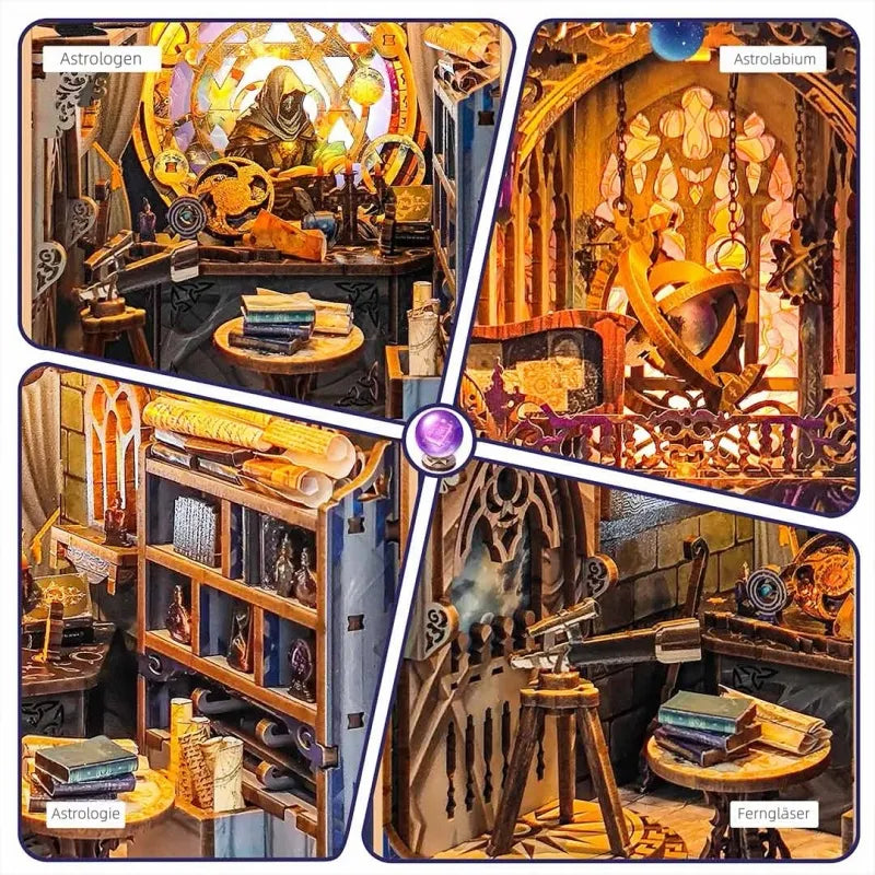 Kit de Book Nook «Secretos del mapa estelar»