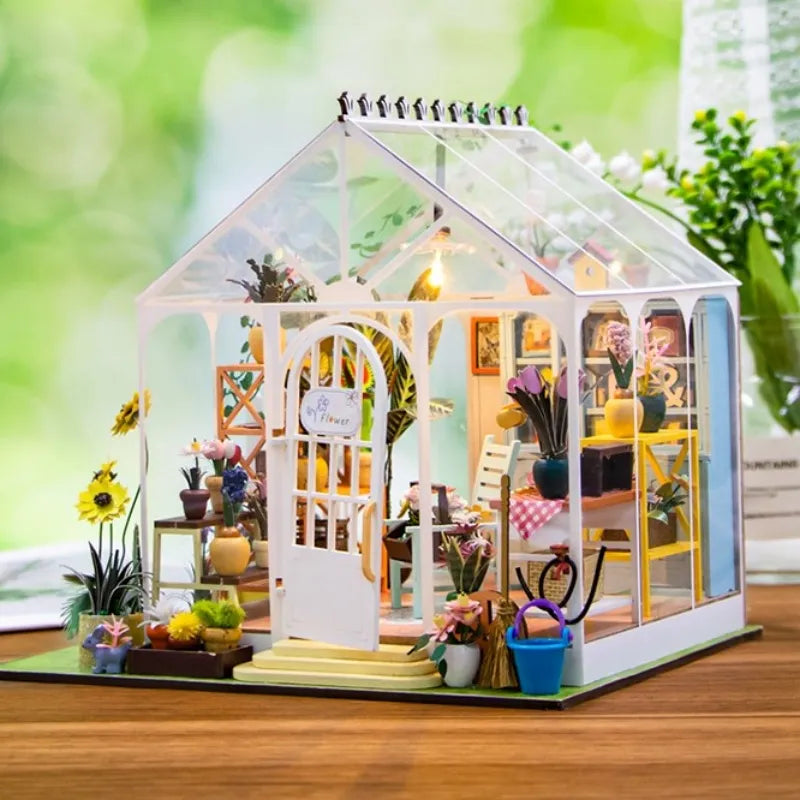 Casa en miniatura - Flor Sunshine