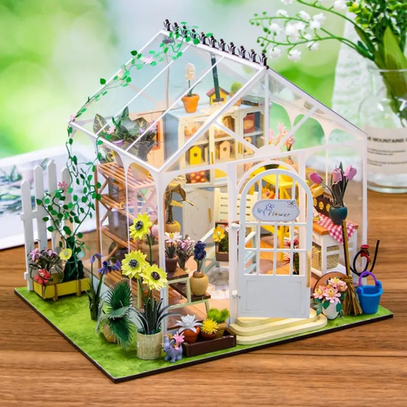 Casa en miniatura - Flor Sunshine