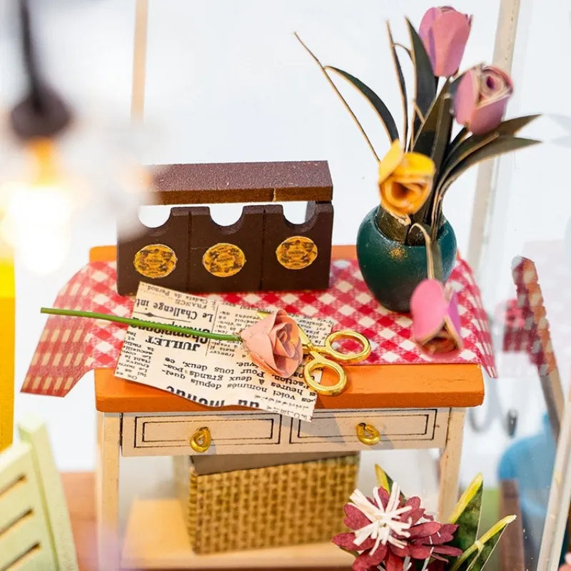 Casa en miniatura - Flor Sunshine