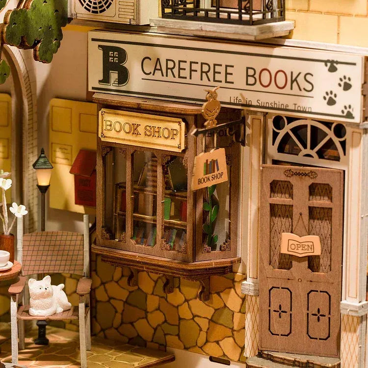 Kit de Book Nook «Pueblo Soleado»