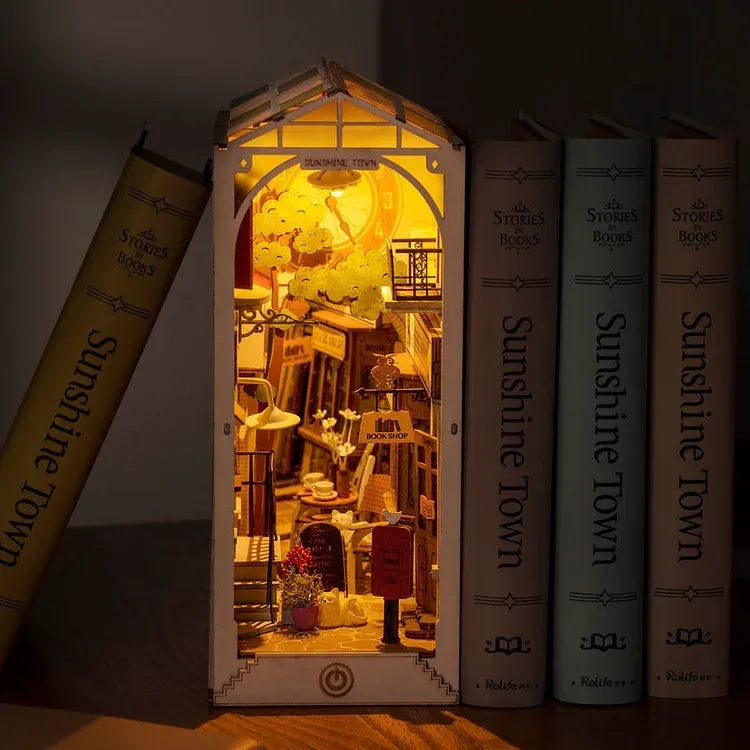 Kit de Book Nook «Pueblo Soleado»