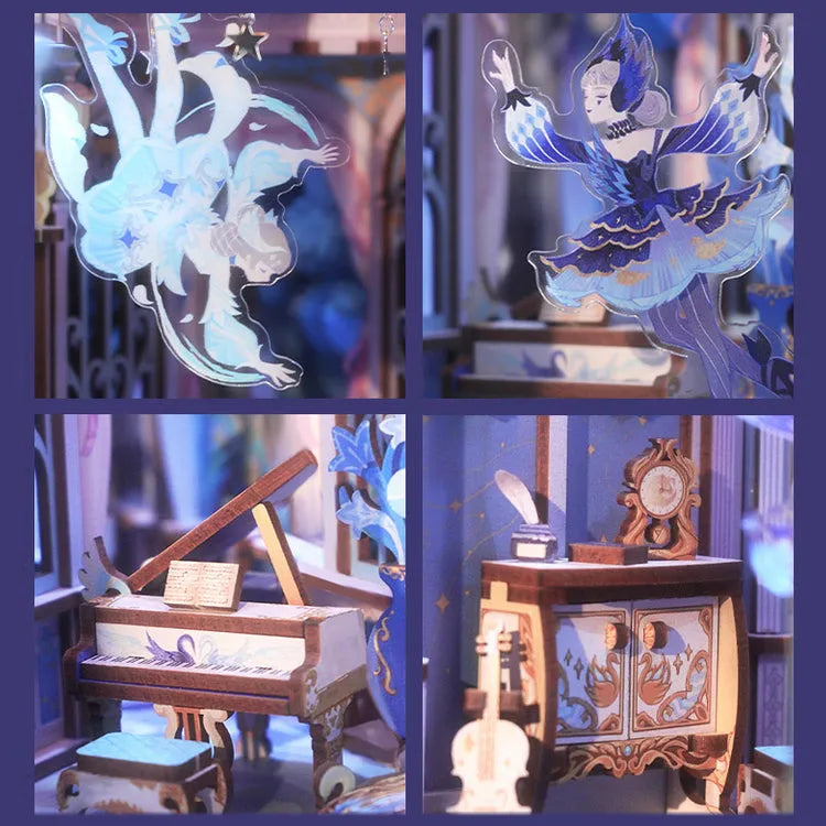 Book Nook - Sueño de Cisne