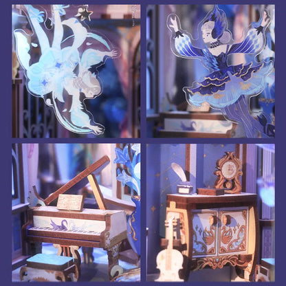 Book Nook - Sueño de Cisne