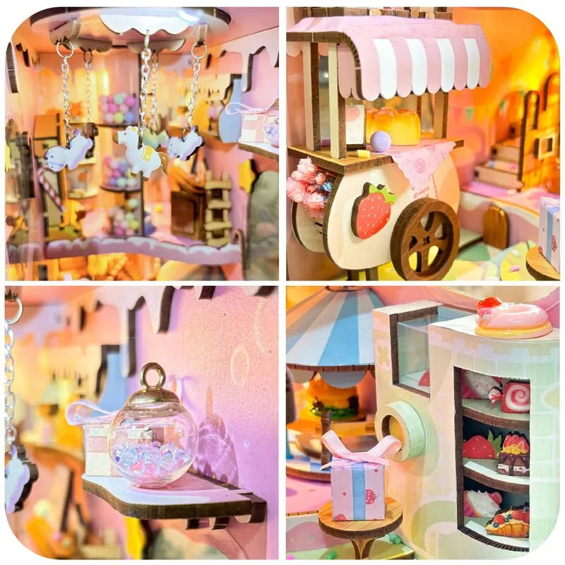 Kit de casita de libros Story Book Nook Sweetheart