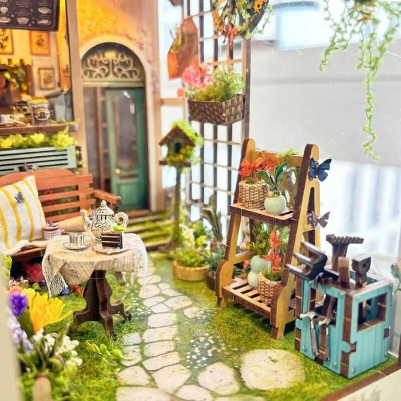 Kit de Book Nook Jardín de Sylvia