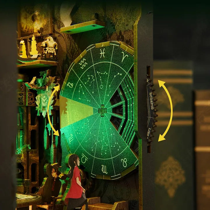 Kit de Book Nook de la Sociedad de Adivinación del Tarot