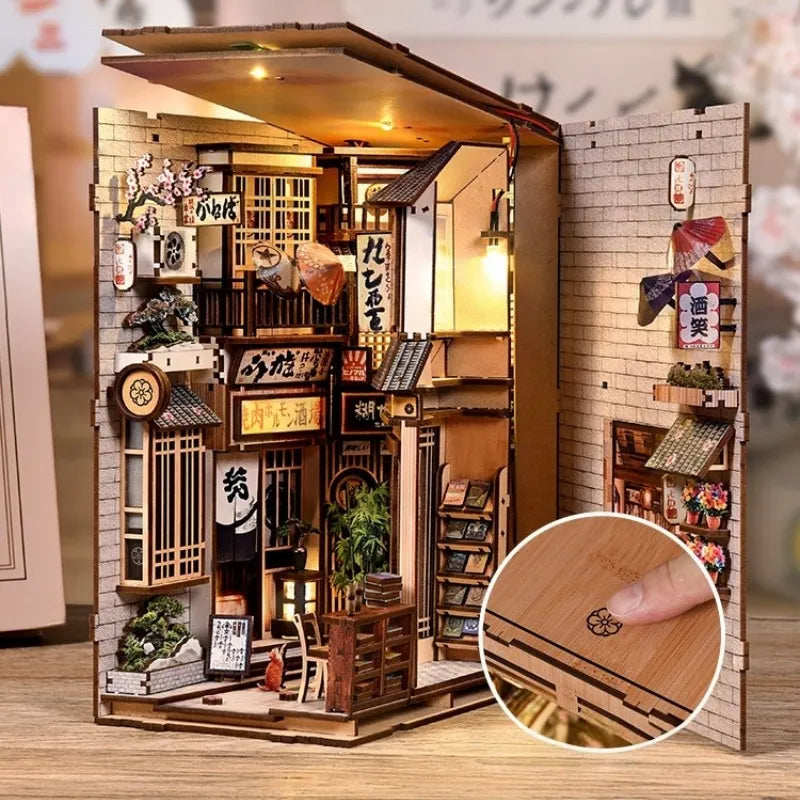 Book Nook Japón - El Callejón Esperando al Gato