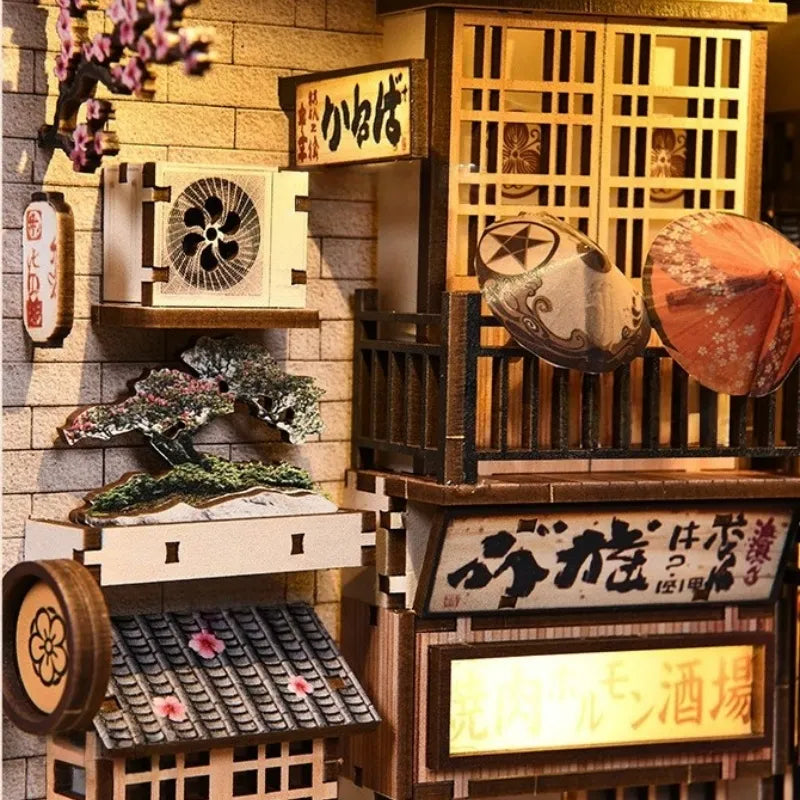 Book Nook Japón - El Callejón Esperando al Gato