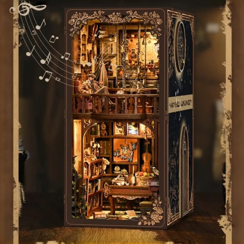 Kit de Book Nook El caso de la caja oculta