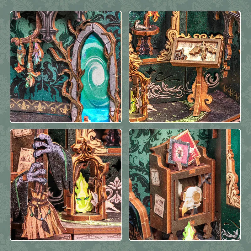 Kit de Book Nook Herbario de la Oscuridad
